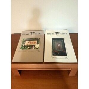 2 FANCI THAT Spring Themed Rabbit Cross Stitch Charts Garden Bunny Carrot